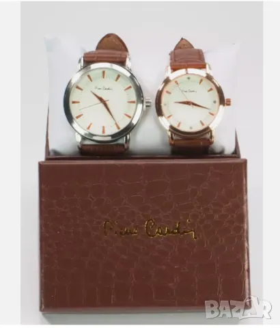 Pierre Cardin "Eternal Love", ръчни часовници за него и нея, 2 броя нови 