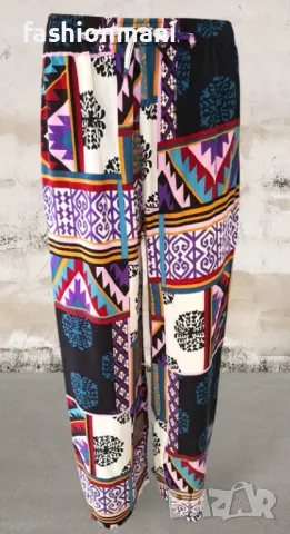 Шарен дамски панталон - код 1234