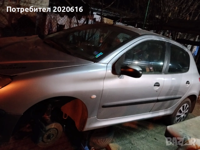 Пежо 206 HD 2000 kb. докоменти налични. , снимка 4 - Части - 53880522