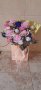 Букет от 7 сапунени рози и бонбони, снимка 2