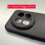 Honor Magic 8 Pro силиконов гръб защита на камерите черен мат , снимка 1