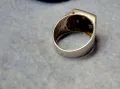 АРИСТОКРАТИЧЕН КЛАСИЧЕСКИ МОДЕЛ СРЕБЪРЕН ПРЪСТЕН СРЕБРО 925 с ЮВЕЛИРНО ШЛИФОВАН ЧЕРЕН ОНИКС 49980, снимка 11