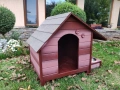 Къща за куче със стряха + купи; Колиба за кучета; Къщи за кученца, снимка 10