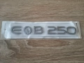 сребрист надпис Mercedes Benz EQB 250, снимка 1
