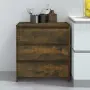 vidaXL Сайдборд, опушен дъб, 70x41x75 см, инженерно дърво, снимка 2