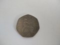 Британска монета Fifty pence от 1997, снимка 1 - Нумизматика и бонистика - 42162751