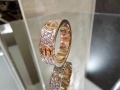CARTIER Love Band Rose Gold Classic Model Paved Diamonds Пръстен, снимка 2