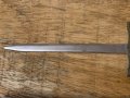 Стар метален малък меч,нож за писма, снимка 3