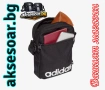 Практична малка и удобна за носене черна чантичка ADIDAS PERFORMANCE преносима компактна Чанта , снимка 6