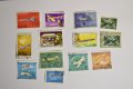 Стари пощенски марки със самолети 