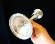 Немски посребрен свещник 20 см. , снимка 4