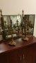 Рядки антикварни фигурални френски бронзови свещници , снимка 7