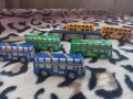Детски автобусчета 7 броя комплект, снимка 1 - Коли, камиони, мотори, писти - 42666426