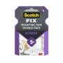 Двойнолепящо тиксо 3M Scotch FIX 19мм х 1.5м до 5кг, снимка 1