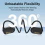 MeloAudio Open Ear слушалки Bluetooth за бягане шумопотискащ микрофон костна проводимост, снимка 7