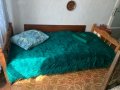 Дървено легло чам с матрак, снимка 1 - Спални и легла - 29999110