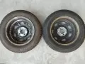 Стоманени джанти с гуми 14" 4х100, снимка 3