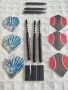 90% tungsten,22гр. професионални стрели за дартс, снимка 1