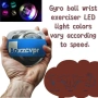 Нова Жироскопична топка с автостарт LED за китки предмишници захват ръце, снимка 6