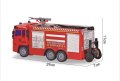 Пожарникарска кола с дистанционно ,звук и светлина , снимка 3