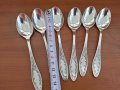 Руски посребрени лъжички мнц, снимка 2