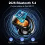 2026 Безжични спортни Bluetooth слушалки, 5.4 Безжични слушалки с HiFi стерео, Слушалки за бягане, снимка 2