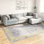 vidaXL Килим, миещ се, сив, 190x300 см, снимка 2