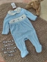 Нов велурен бебешки гащеризон Marks and Spencer за момченце 0-3 месеца , снимка 3