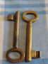 Два стари ключа от соца за брава за КОЛЕКЦИЯ ДЕКОРАЦИЯ БИТОВ КЪТ 41001, снимка 3