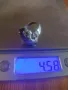 стар дамски сребърен пръстен, снимка 5
