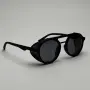 Слънчеви очила Aviator черни нови с мрежа и UV400 защита, снимка 5