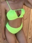 Неоново зелен бански , снимка 1