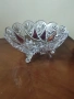 Кристална фруктиера, бонбониера, снимка 2