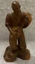 Дървена фигура на музикант, снимка 1
