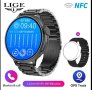 1,6" Smart часовник-NFC ECG+PPG Bluetooth Call GPS Tracker IP68, снимка 1 - Смарт гривни - 42140674