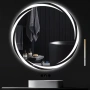 Огледало за баня ф60 см  с LED, снимка 1