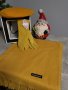 Луксозен комплект съдържащ кашмирен шал, топли ръкавици и вълнена барета, снимка 1 - Шалове - 31176160