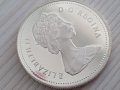 1 сребърен долар 1986 година Канада Елизабет II сребро 2, снимка 6
