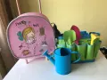 Чанта с колелца и комплект за градинарство., снимка 1