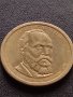 Възпоменателна монета JAMES GARFIELD 20 президент на САЩ 1881г. за КОЛЕКЦИЯ 38044, снимка 1