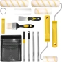 Комплект от 12 части Easy Coater валяци за боядисване с удължител и тава за боядисване, снимка 1