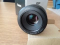 Обектив Canon 50mm, EF, 1:1,8 STM, снимка 1