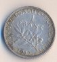 Франция стар сребърен франк 1917 година, снимка 1 - Нумизматика и бонистика - 38318888