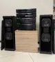 🔊Ретро аудио сет YAMAHA - Усилвател, CD плеър, триглав дек, тунер и тонколони🔉, снимка 1