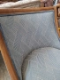 Масивно Ретро Кресло-"Chauffeuse"-2 броя-внос от Германия!ОБЯВЕНАТА ЦЕНА Е ЗА БРОЙ!, снимка 6
