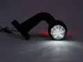 LED габарит рогче 18 LED под 90 градуса 170 mm с опушена оптика, снимка 6
