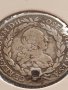Сребърна монета 20 кройцера 1775г. Кремниц Римска империя , снимка 3