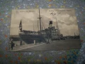 Стара пощенска картичка от Генуа с кораба "Umbria" от 1910г., снимка 1