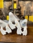 Порцеланова фигурка „Трио пингвини“ от Копенхаген.  , снимка 8