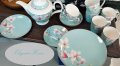 Порцеланов комплект за чай 16 ЧАСТИ TIFFANY BLUE MAGNOLIA Комплектът съдържа: 6 бр. чаши за чай 240 , снимка 2